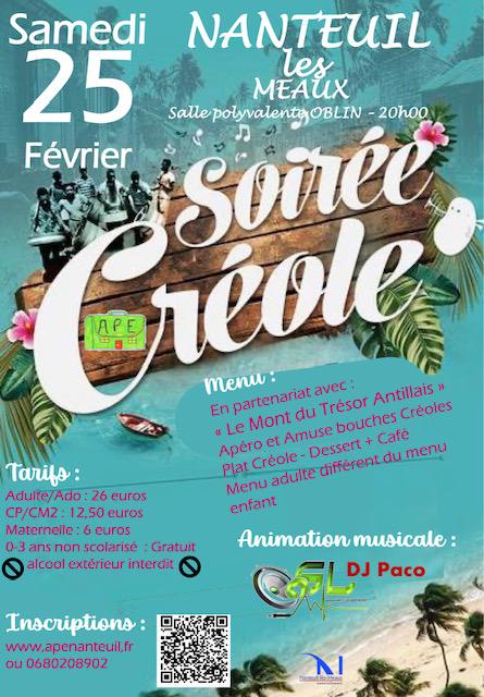 Soirée Créole